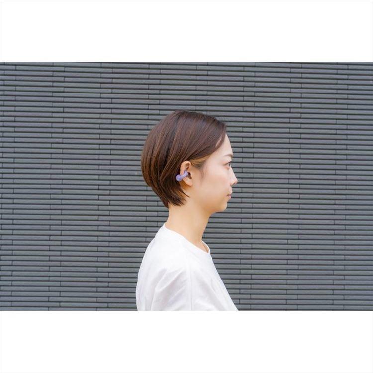 [限定カラー] ambie(アンビー) ワイヤレスイヤホン sound earcuffs(サウンドイヤカフ) Lavender(ラベンダー)