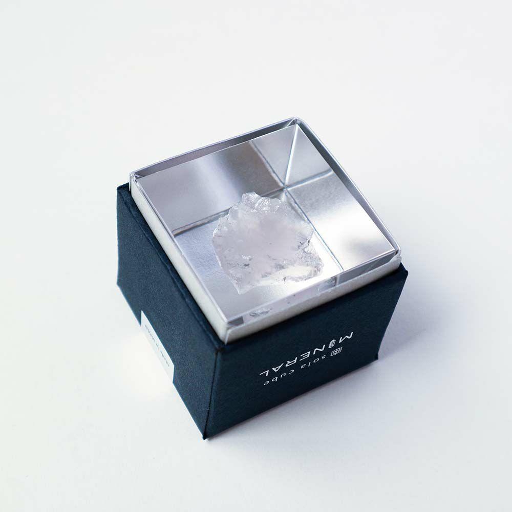Sola cube　ローズクォーツ(4cm)