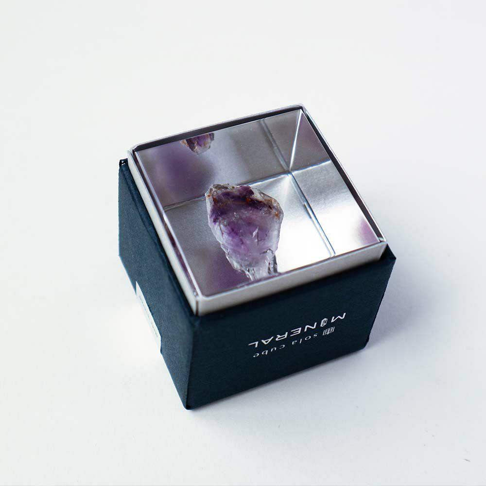 Sola cube　紫水晶(4cm)