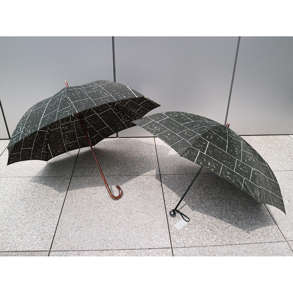 【イイダ傘店】 折り畳み雨傘 のり弁