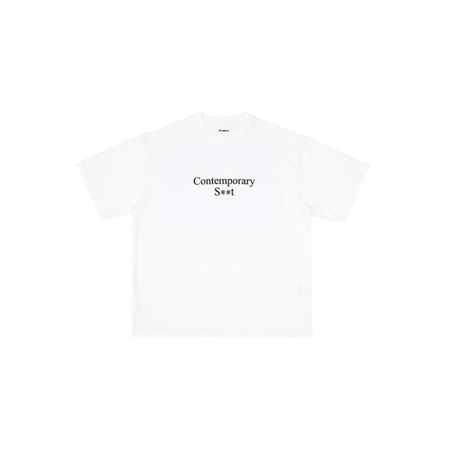 【Same Paper】Contemporary S**t Tee Tシャツ　ホワイト