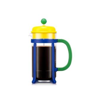 BODUM ボダム JAVA  フレンチプレスコーヒーメーカー グリーン × イエロー × ブルー