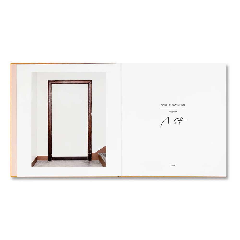 【サイン入り】ADVICE FOR YOUNG ARTISTS by Alec Soth アレック・ソス 写真集