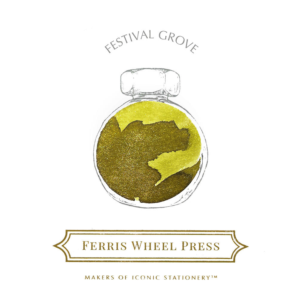 【予約：Ferris Wheel Press】【38ml】Festival Grove　フェリス インク ※10月4日発売日以降順次発送予定