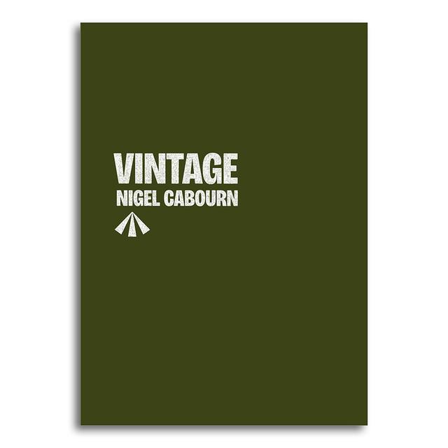 【事前予約／10月下旬配送予定】VINTAGE NIGEL CABOURN ナイジェル・ケーボンのバイオグラフィー