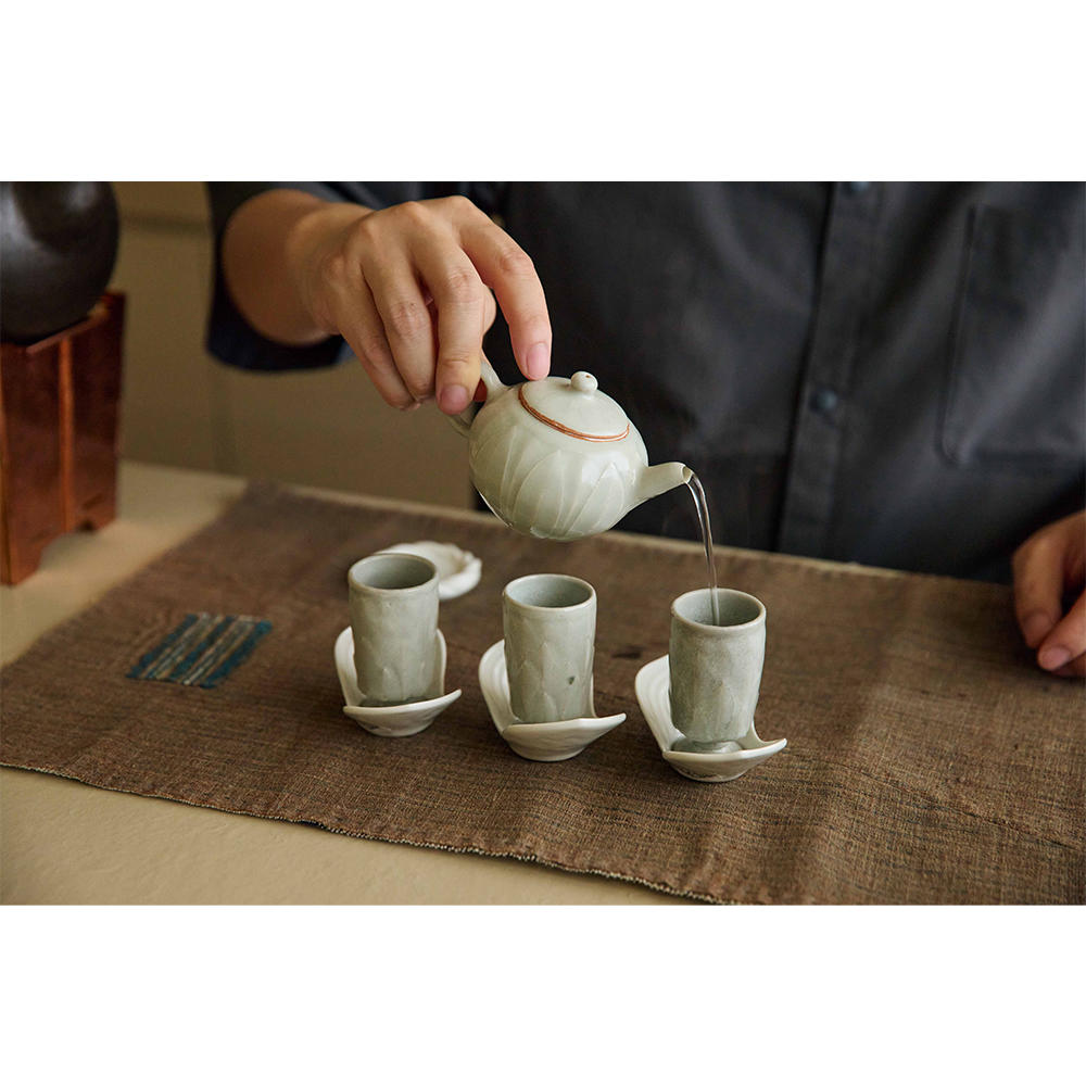 【予約商品・OCHA PARKコラボレーション】「leafmania 店主　孟 繁林の選ぶ私の茶器セット」セットB／10月下旬ご配送予定