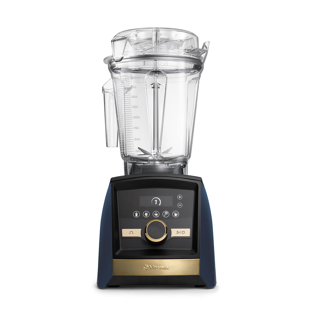 【ご予約受付中：11月上旬お届け予定/期間限定特典キャンペーン中】Vitamix(バイタミックス）Ascent（アセント）A3500i Gold ラベル マットネイビー