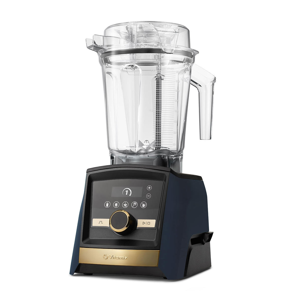 【ご予約受付中：11月上旬お届け予定/期間限定特典キャンペーン中】Vitamix(バイタミックス）Ascent（アセント）A3500i Gold ラベル マットネイビー