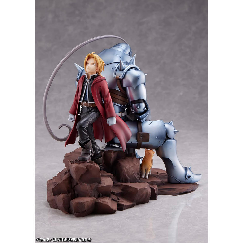 鋼の錬金術師 FULLMETAL ALCHEMIST エドワード・エルリック & アルフォンス・エルリック -兄弟- 全高約250mm ノンスケール PVC製 塗装済み 完成品 フィギュア