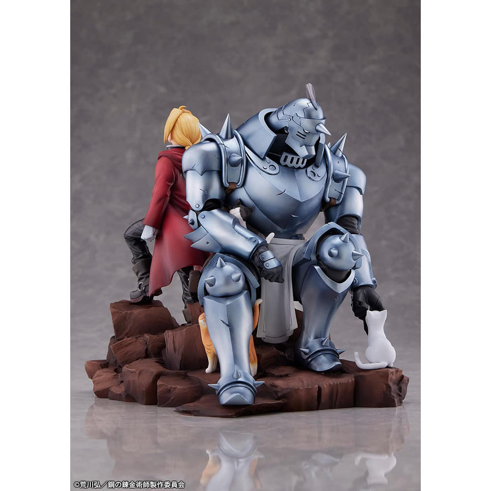 鋼の錬金術師 FULLMETAL ALCHEMIST エドワード・エルリック & アルフォンス・エルリック -兄弟- 全高約250mm ノンスケール PVC製 塗装済み 完成品 フィギュア