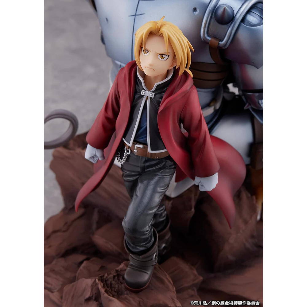 鋼の錬金術師 FULLMETAL ALCHEMIST エドワード・エルリック & アルフォンス・エルリック -兄弟- 全高約250mm ノンスケール PVC製 塗装済み 完成品 フィギュア