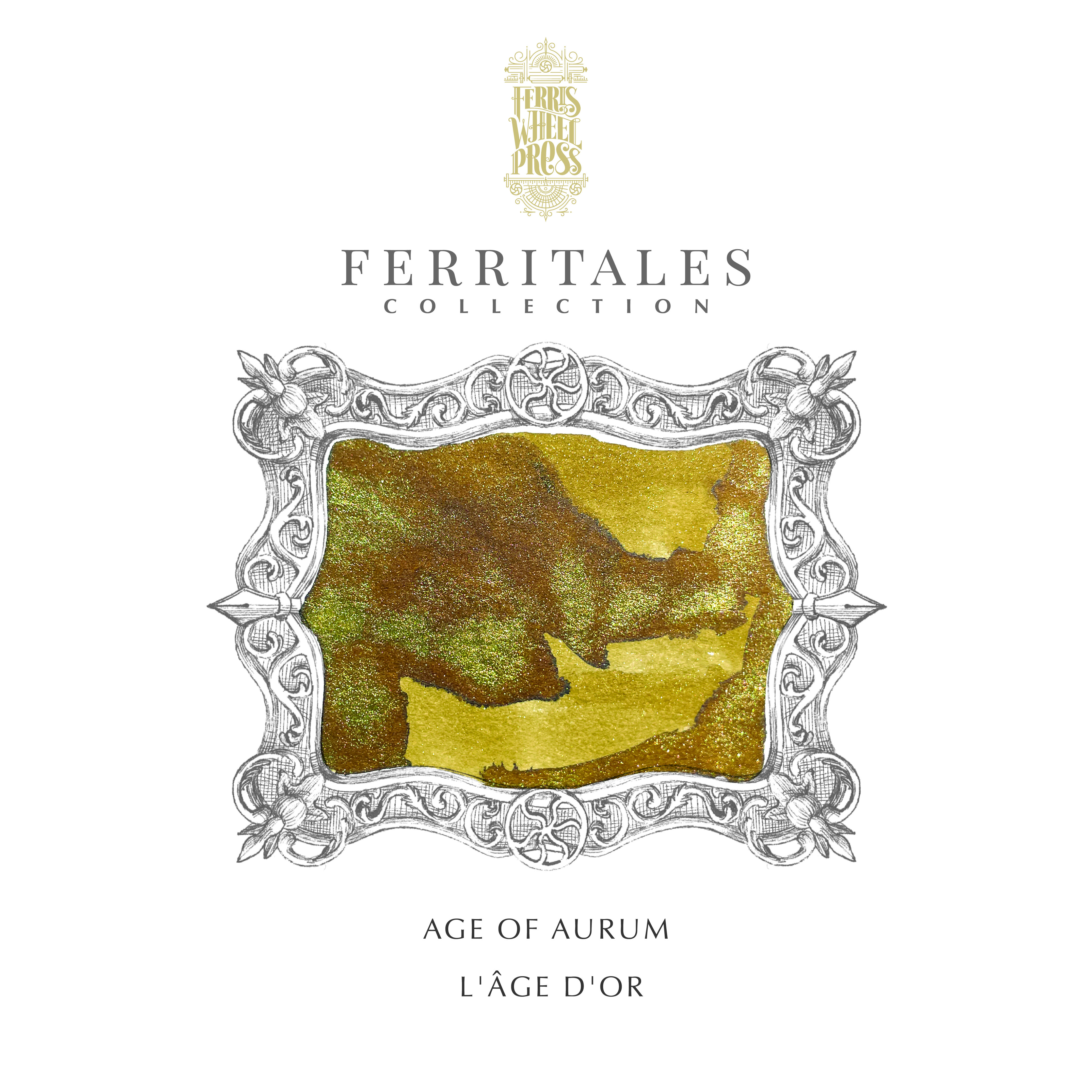 【予約：20ml】Ferris Wheel Press　Age of Aurum　フェリス インク　※2024年11月上旬以降順次発送予定