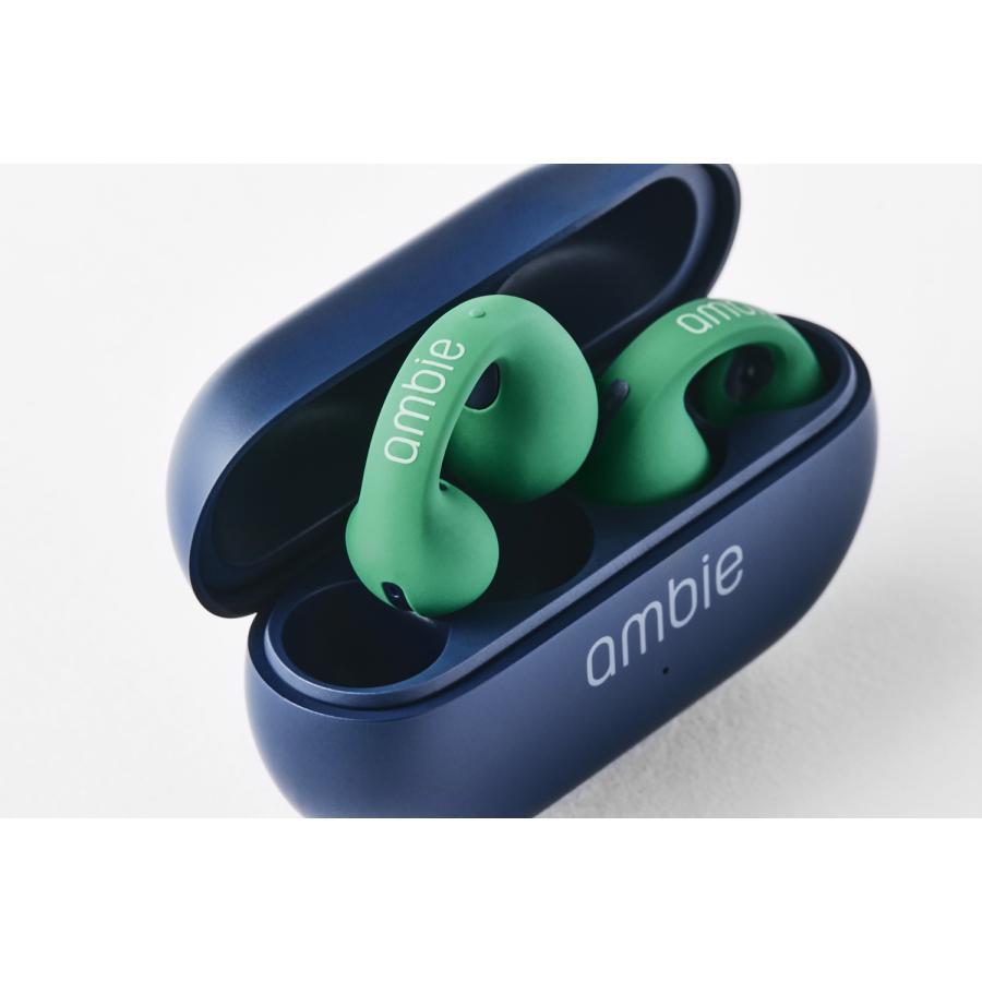 ambie(アンビー) AM-TW02 ambie sound earcuffs Green × Indigo イヤホン