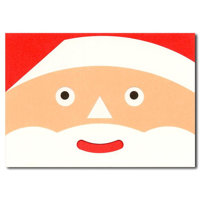 サンタクロースのクリスマスカード SANTA CARD　駒形克己 