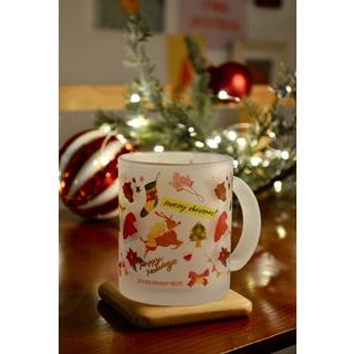 Christmas Glass Mug【Christmas 2024】LITTLE FUNNY FACE HOLIDAY GIFT SHOP