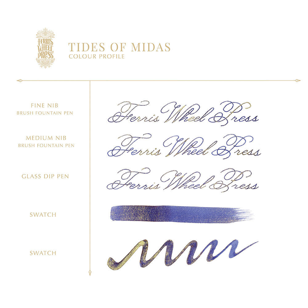 【20ml】 Ferris Wheel Press　Tides of Midas　フェリス インク