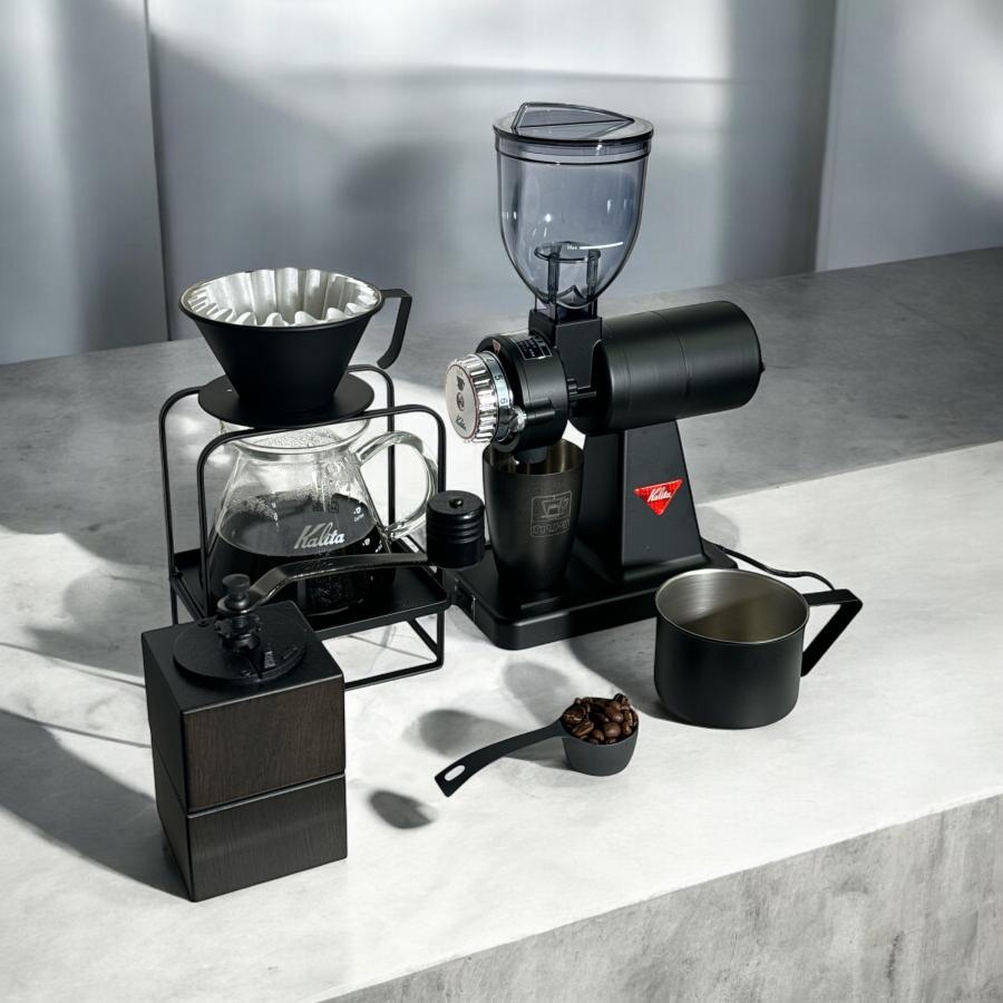 数量限定特典あり】【新仕様/蔦屋家電プロデュース】kalita Black カリタブラック 復刻版ナイスカットG 電動コーヒーミル KB-15  -の商品詳細 | 蔦屋書店オンラインストア