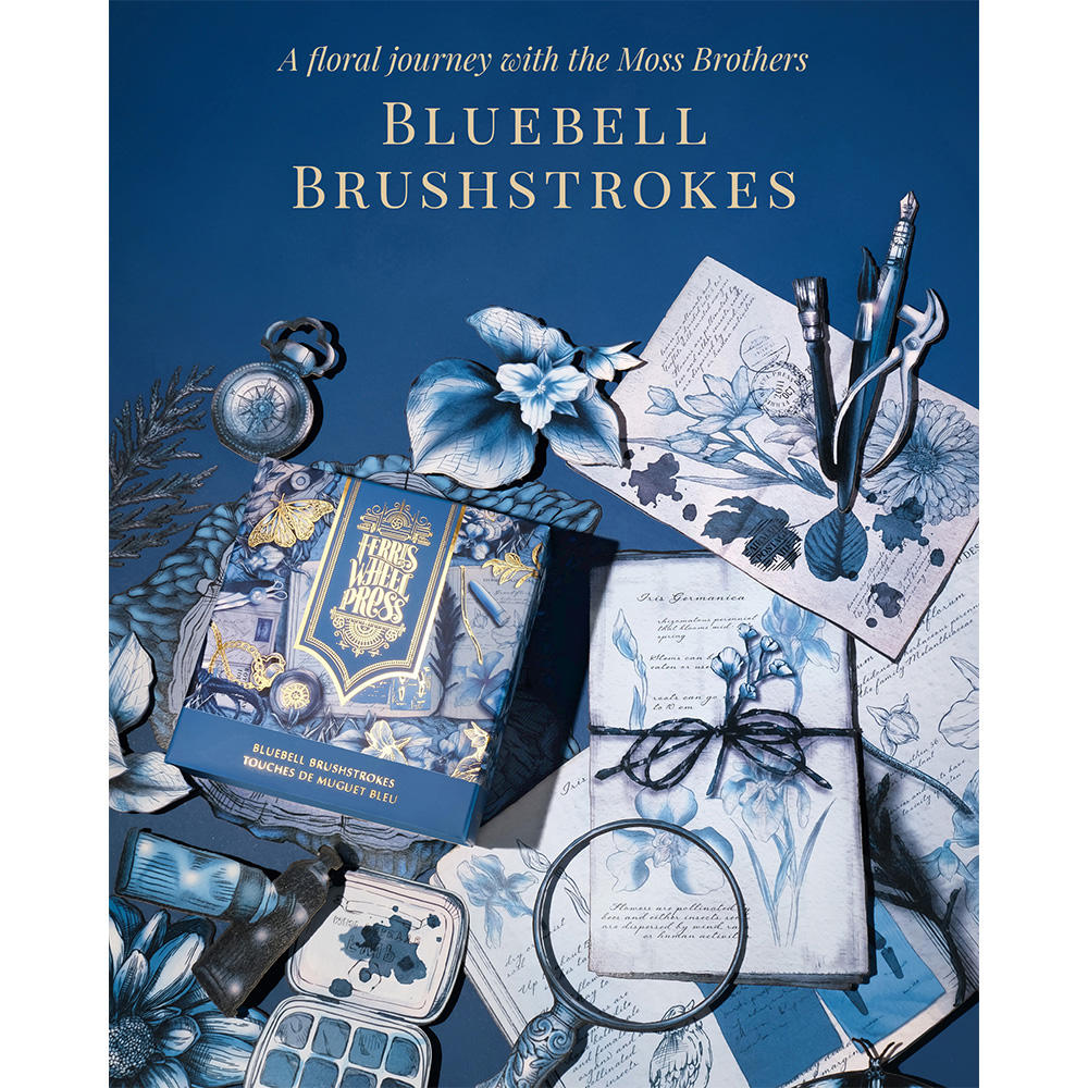 【予約：38ml】Ferris Wheel Press　BLUEBELL BRUSHSTROKES　フェリス インク　※2025年1月上旬以降発送予定