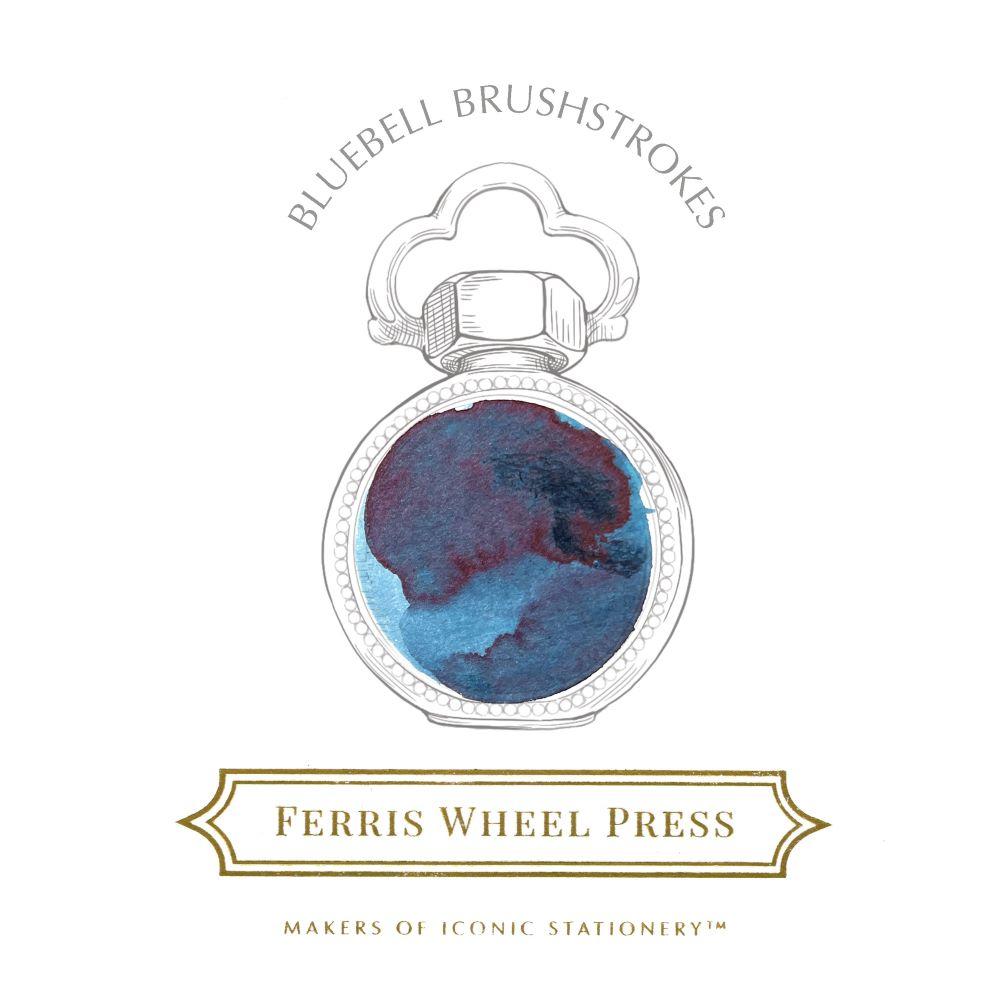 【予約：38ml】Ferris Wheel Press　BLUEBELL BRUSHSTROKES　フェリス インク　※2025年1月上旬以降発送予定