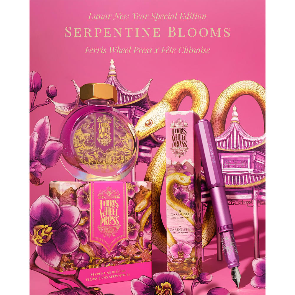 【予約：38ml】Ferris Wheel Press　SERPENTINE BLOOMS　フェリス インク　※2025年1月上旬以降発送予定