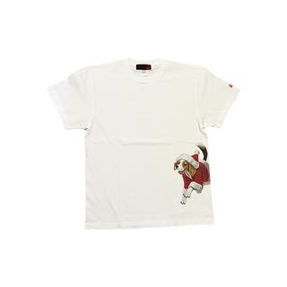 有田満弘デザインTシャツ【SantaDog】