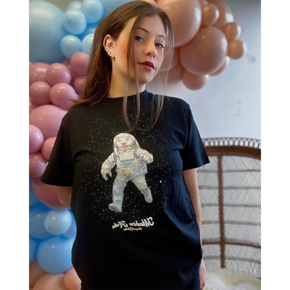 有田満弘デザインTシャツ【SpaceCat】