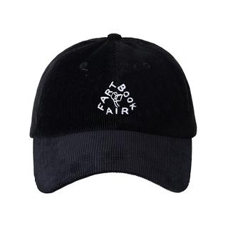 【Same Paper】Art Book Fair Corduroy Hat Feat. CW Moss [Black-Navy] キャップ