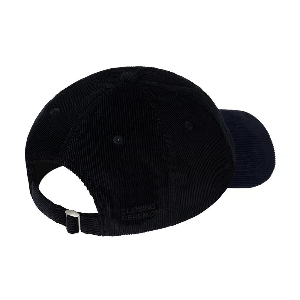 【Same Paper】Art Book Fair Corduroy Hat Feat. CW Moss [Black-Navy] キャップ