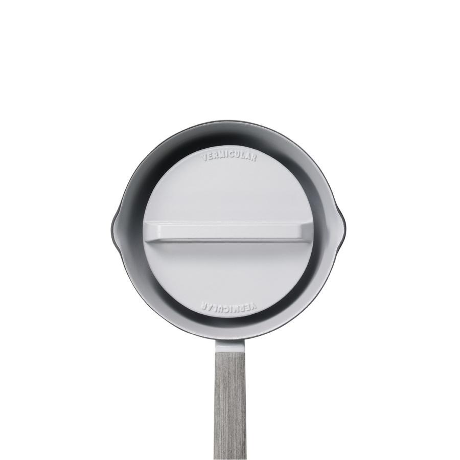 バーミキュラ (Vermicular) ドロップリッド 16cm オイスターグレー  雪平鍋