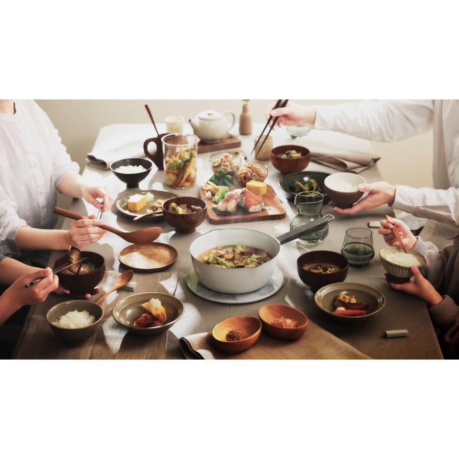 バーミキュラ (Vermicular) ドロップリッド 16cm オイスターグレー  雪平鍋