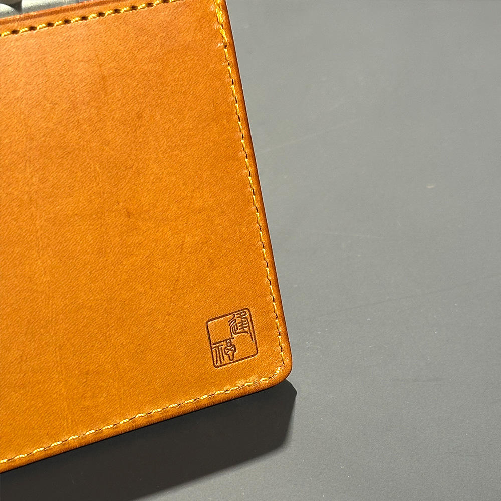 【エアロコンセプト】Phisique(マネークリップ）牛革｜イエロー