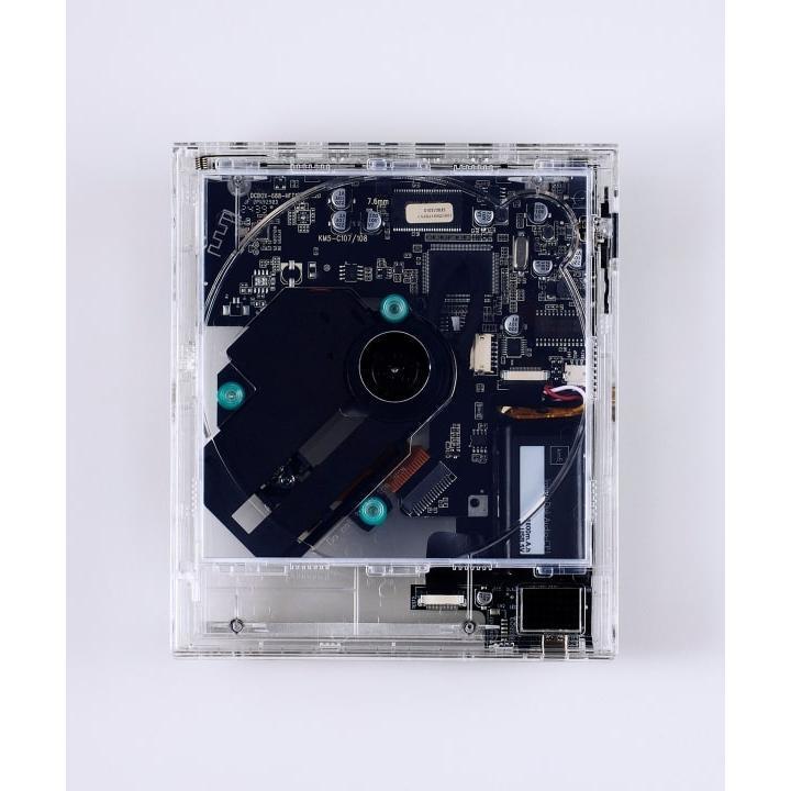 【壁掛けアクセサリー別売】km5 CP1 Instant Disk Audioo(インスタントディスク オーディオ）CDプレーヤー Clear（クリア）