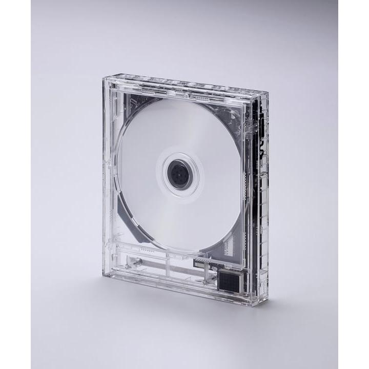 【壁掛けアクセサリー別売】km5 CP1 Instant Disk Audioo(インスタントディスク オーディオ）CDプレーヤー Clear（クリア）