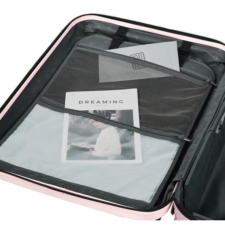 PEBBLE（ペブル）折り畳み式スーツケース 106L Pink