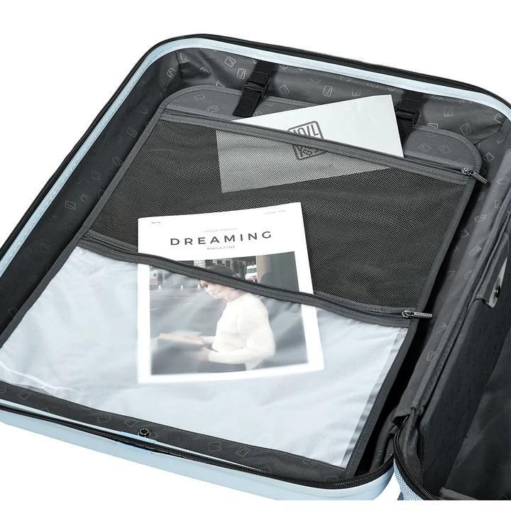 PEBBLE（ペブル）折り畳み式スーツケース 106L Light Blue