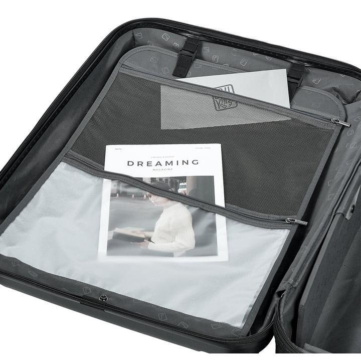 PEBBLE（ペブル）折り畳み式スーツケース 106L Black