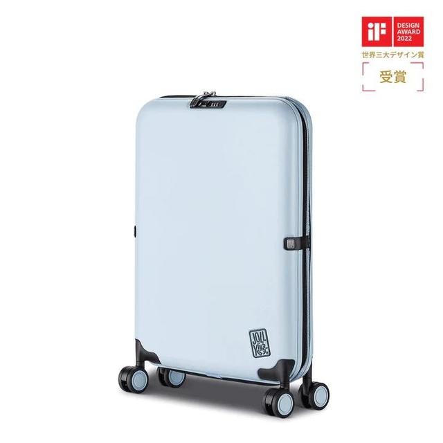 PEBBLE（ペブル）折り畳み式スーツケース 86L Light Blue