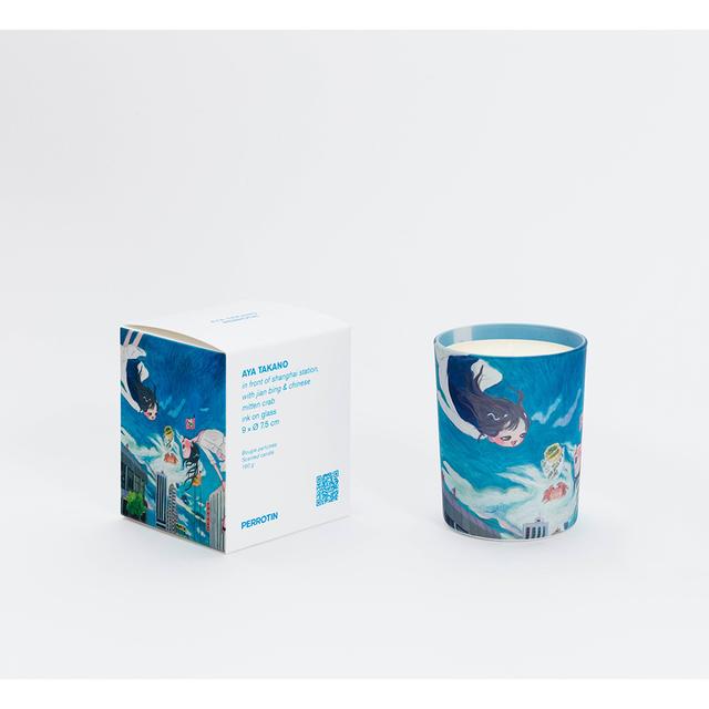 Perrotin x AYA TAKANO -  CandleB （ペロタン×タカノ綾） アロマキャンドル ※ご注文から1週間程度で発送予定
