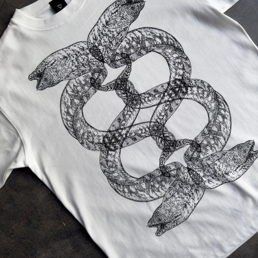 ホワイトウツボ　T-shirt（M-XLサイズよりご選択ください）