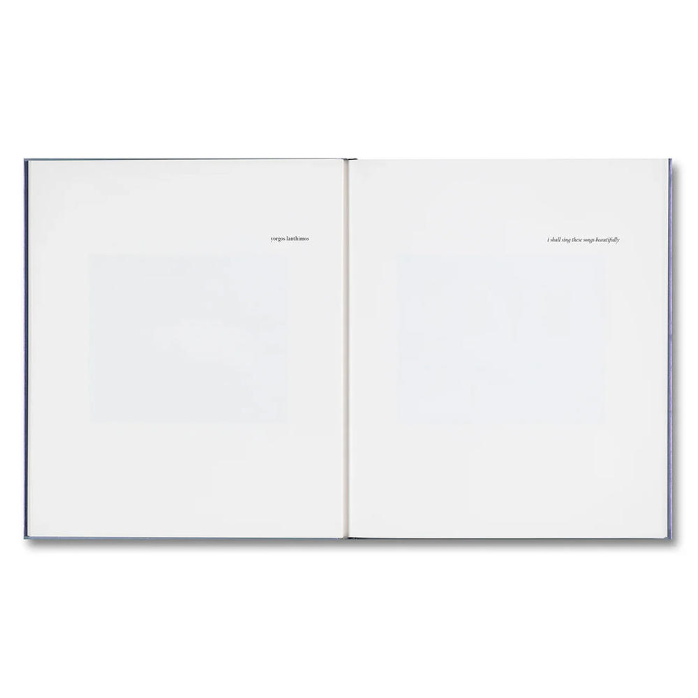【特典トートバッグ付き】i shall sing these songs beautifully by Yorgos Lanthimos（ヨルゴス・ランティモス） 写真集