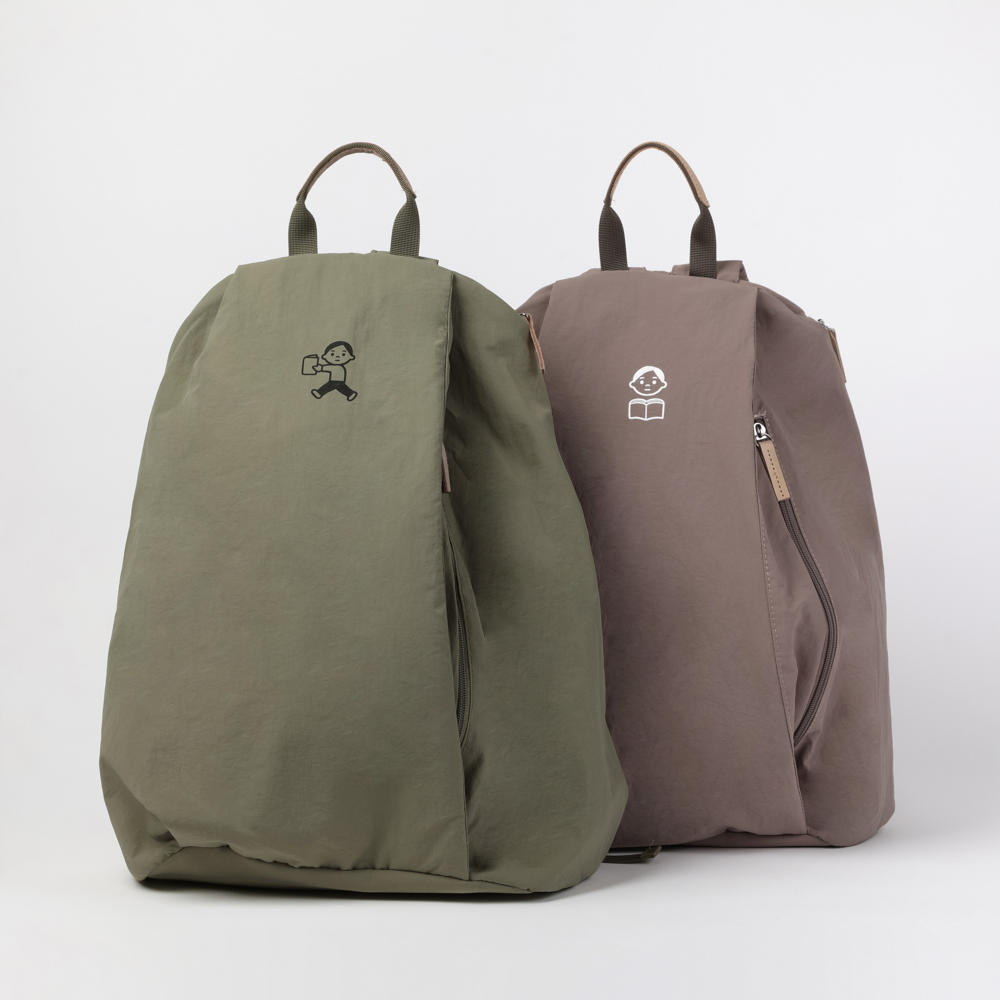 【IP】Noritake A BOOK DAY リュックD (カーキ)