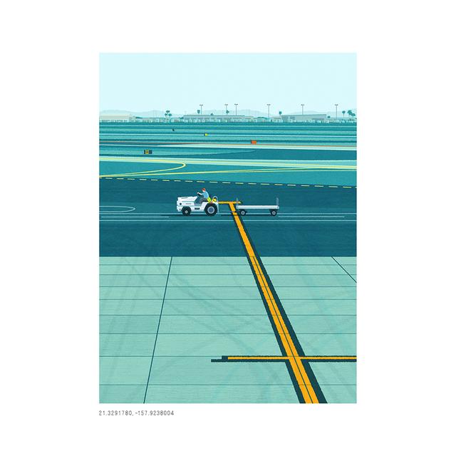 【ジークレー作品：嶋田里英】In transit,（プリントのみ） ※2025年9月下旬頃発送予定