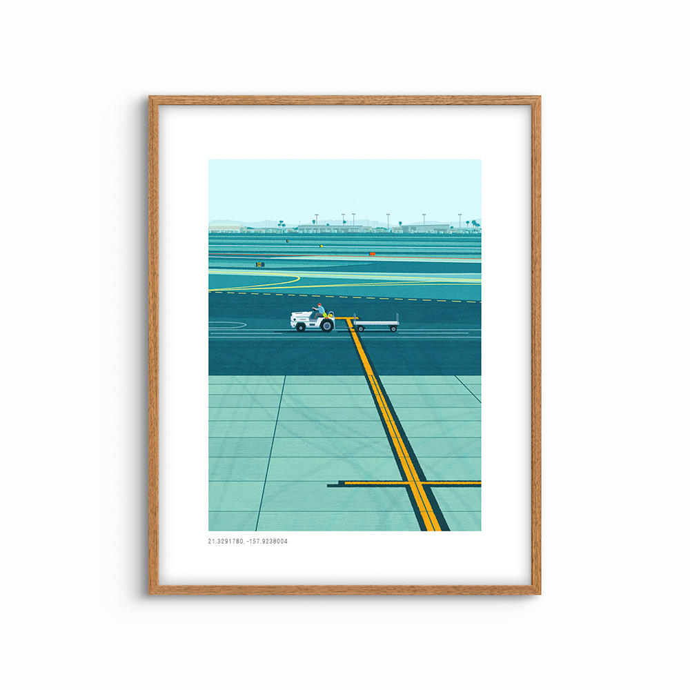 【ジークレー作品：嶋田里英】In transit,（プリントのみ） ※2025年9月下旬頃発送予定