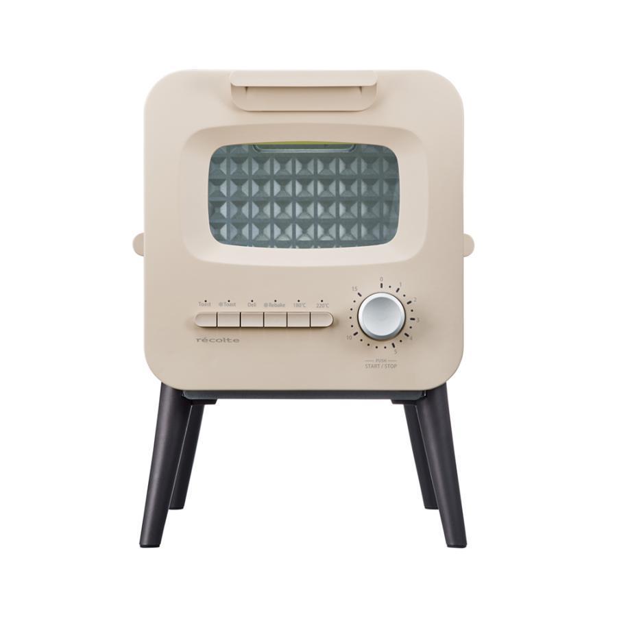 レコルト スライドラックトースター クリームホワイト