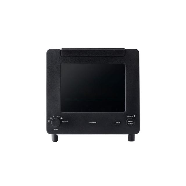 TWINBIRD (ツインバード) オーブントースター ブラック