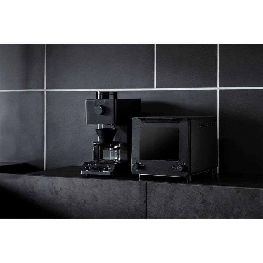 TWINBIRD (ツインバード) オーブントースター ブラック