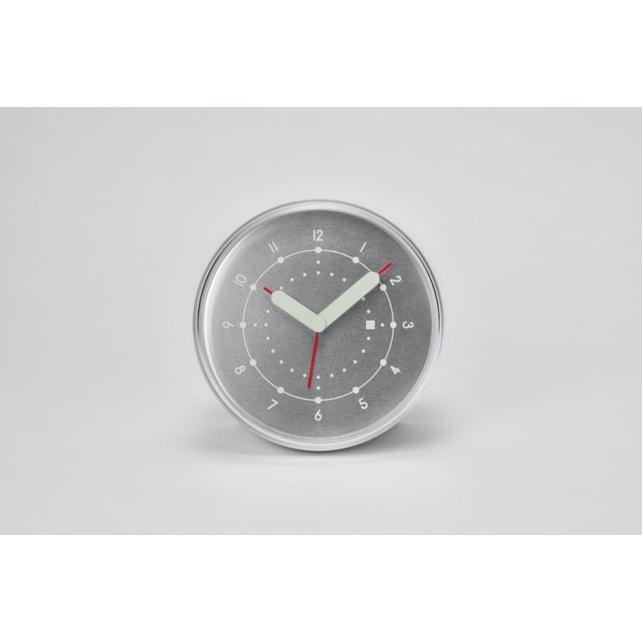 【タカタレムノス】ENTO（エントー）目覚まし時計 アルミニウム