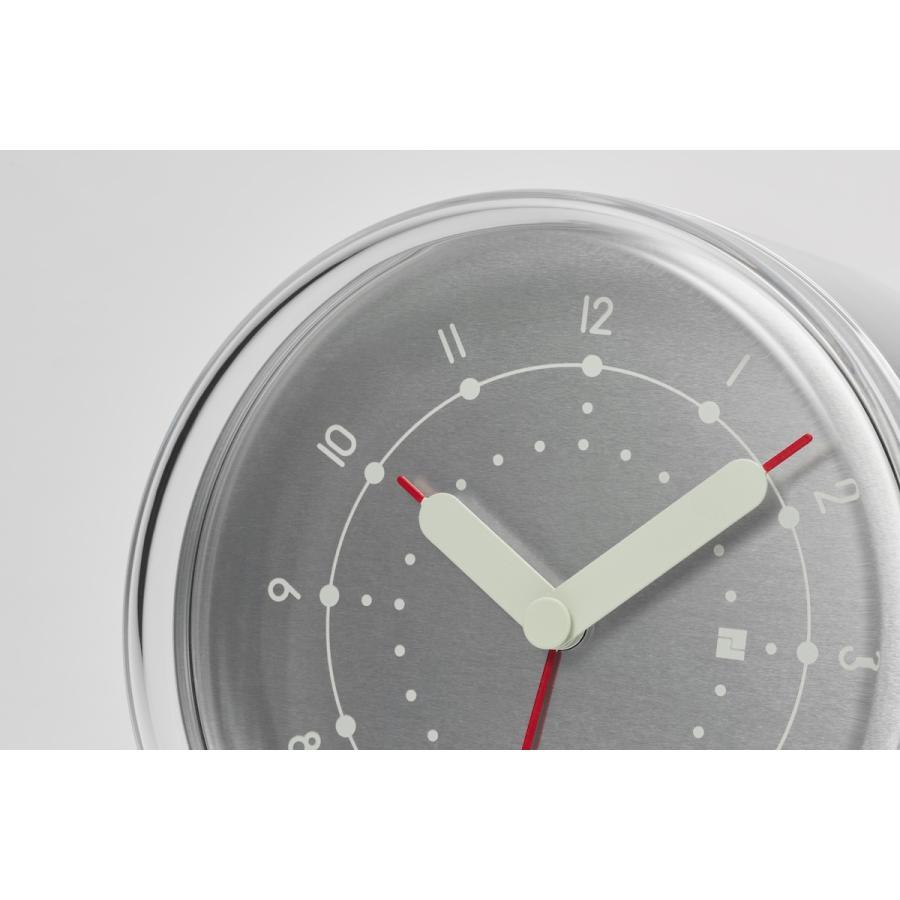 【タカタレムノス】ENTO（エントー）目覚まし時計 アルミニウム