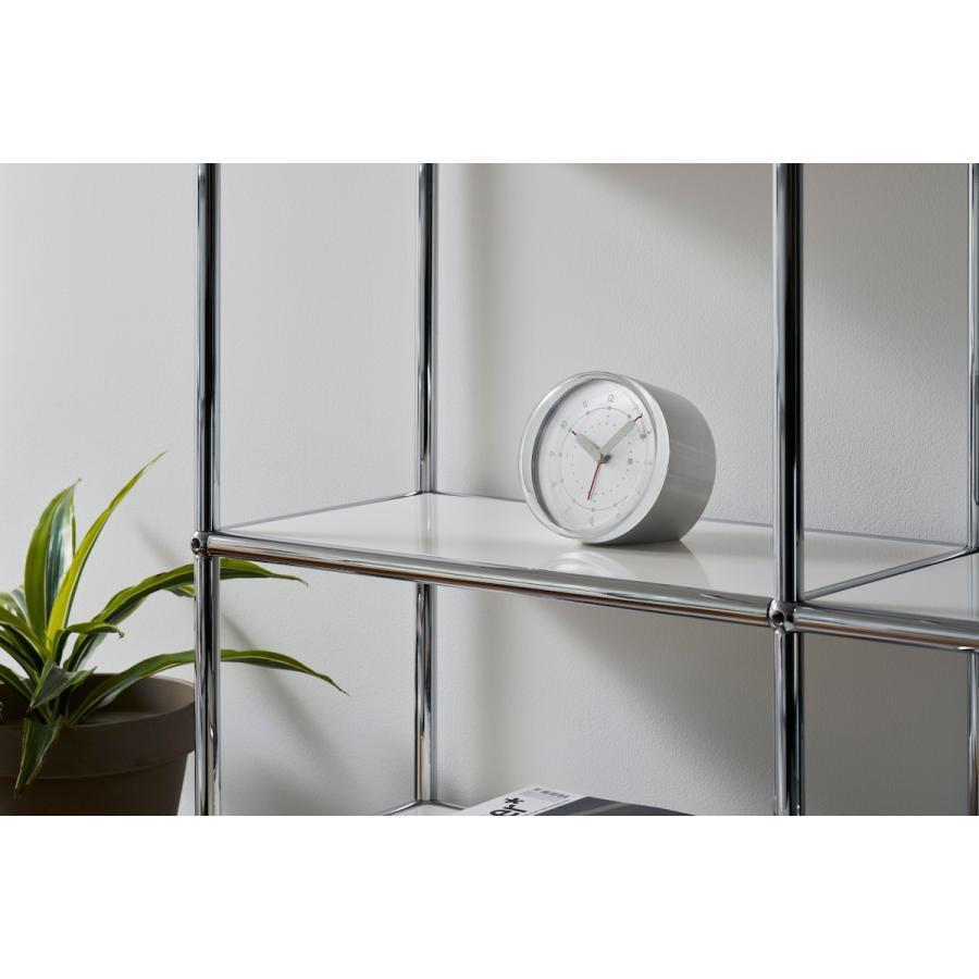 【タカタレムノス】ENTO（エントー）目覚まし時計 アルミニウム