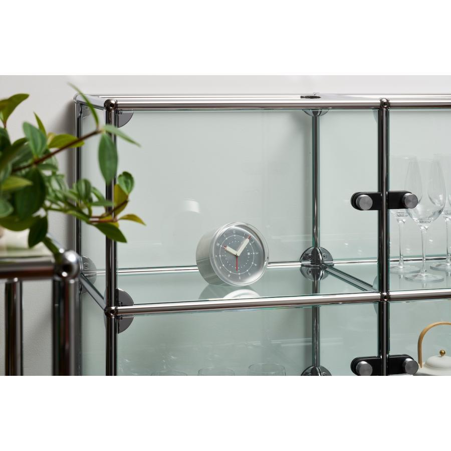 【タカタレムノス】ENTO（エントー）目覚まし時計 アルミニウム